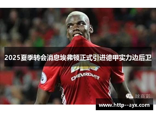 2025夏季转会消息埃弗顿正式引进德甲实力边后卫